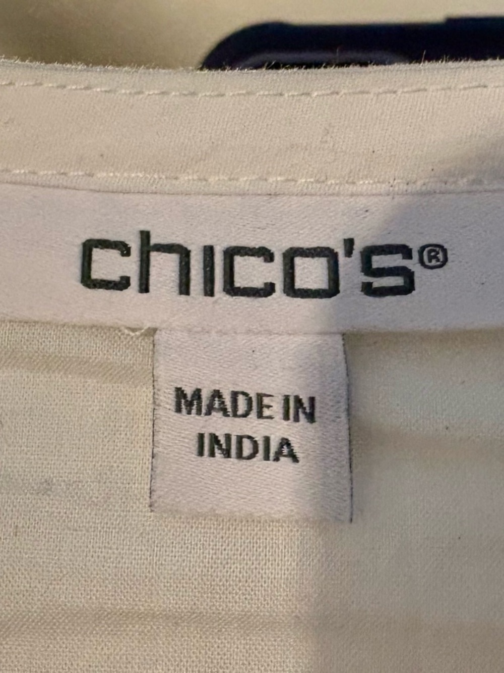Chico's White Eyelet Embroidered Tiered Maxi Dress Size 2 Large - Picture 4 of 7